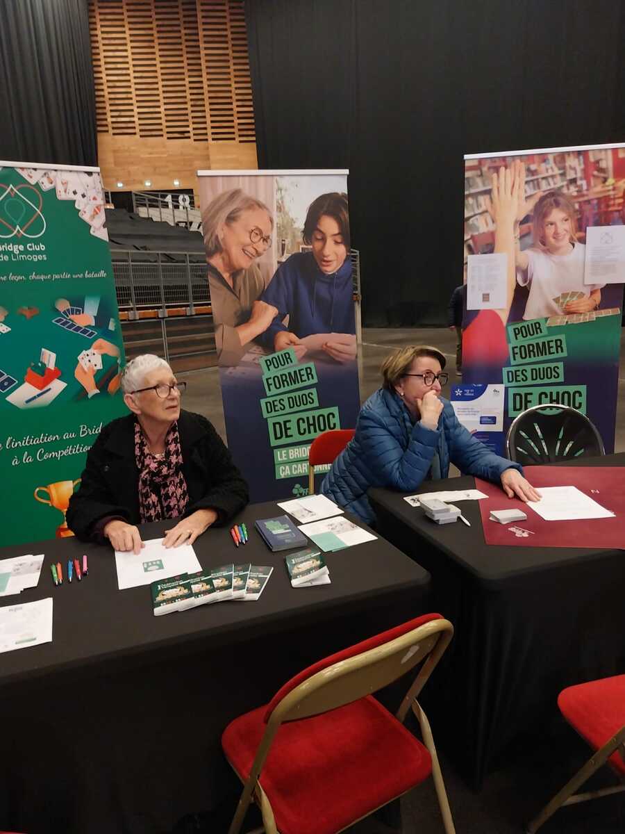 Le comité était au forum des Seniors à Limoges