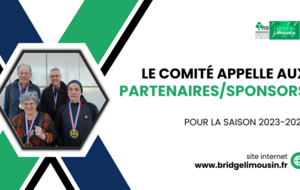 Devenir Partenaire du Comité de Bridge en Limousin