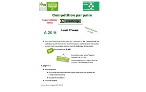 4ème séance du Challenge E-Bridge du Comité du Limousin