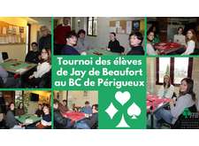 Les élèves de Jay de Beaufort au BC de Périgueux