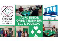 1/2 FC Senior OPEN/4 Honneur BCL & SOUILLAC