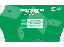 Compétitions du week-end (15/04 & 16/04)