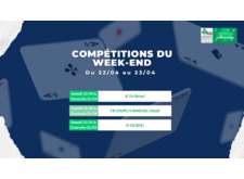 Compétitions du Week-end : du 22 au 23 Avril 2023
