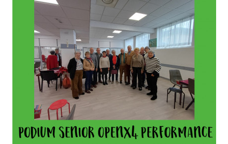 Finale de Comité Senior OpenX4 Performance à Limoges