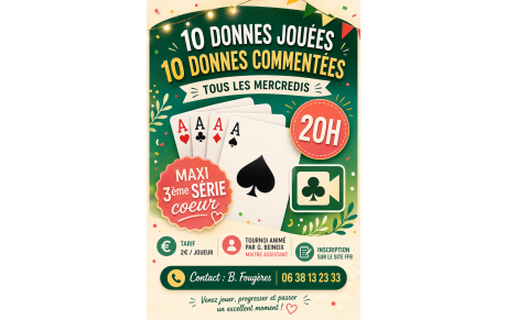 Tournoi Débutants sur Realbridge