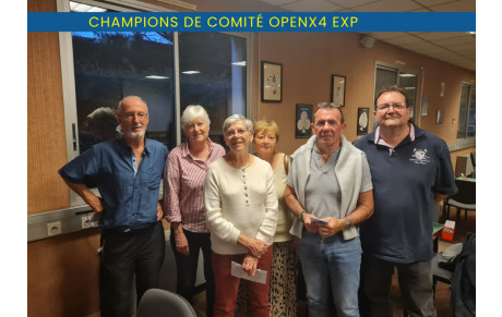 Finale de Comité OpenX4 Expert
