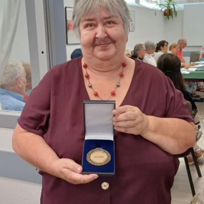 AG au BCL - Médaille du Comité pour Marie-Odile Hebras